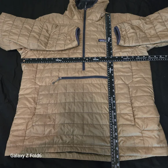 Patagonia Men’s L Nano Puff Pullover Hoodie Brown Insulated PrimaLoft WaterResis - Picture 7 of 8